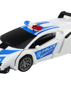 Policijos 2in1 RC robotas–automobilis