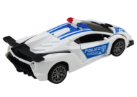 Policijos 2in1 RC robotas–automobilis