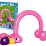 Pripučiamas vandens fontanas–vartai Bestway „Flamingo“