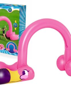 Pripučiamas vandens fontanas–vartai Bestway „Flamingo“