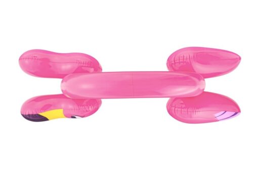 Pripučiamas vandens fontanas–vartai Bestway „Flamingo“