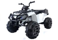 Quad BDM 0909 baltas – elektrinis keturratis vaikams