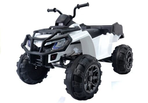 Quad BDM 0909 baltas – elektrinis keturratis vaikams
