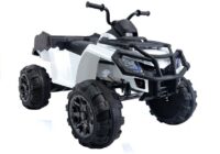 Quad BDM 0909 baltas – elektrinis keturratis vaikams