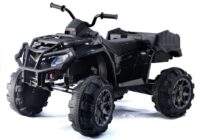 Quad BDM 0909 juodas – elektrinis keturratis vaikams