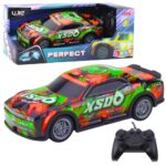 R/C lenktyninis automobilis 27 MHz – su šviečiančiu kėbulu