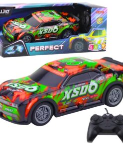 R/C lenktyninis automobilis 27 MHz – su šviečiančiu kėbulu