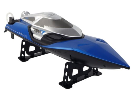 R/C motorlaivis 2.4G su LED – mėlynas