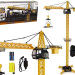 RC statybinis kranas 183 cm su garsais