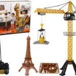 RC statybinis kranas 90 cm su bokštu