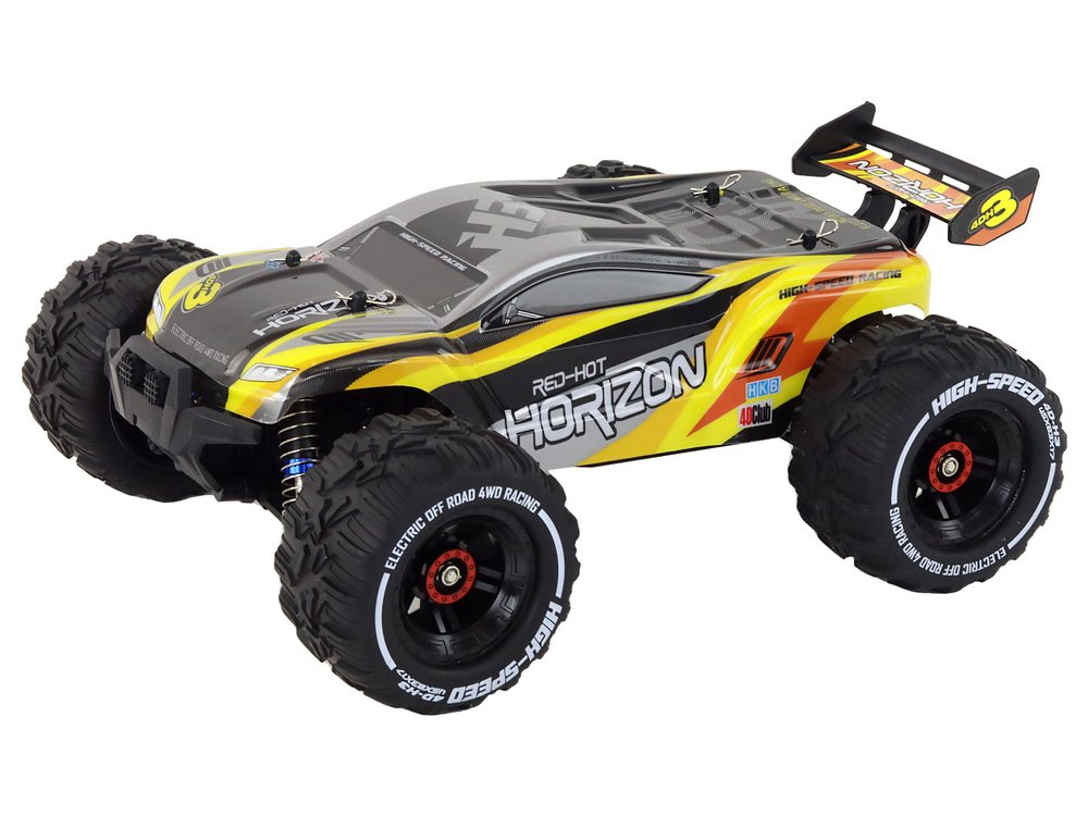 Rabbits RC maastikuauto - kollane 4&times;4 maastur