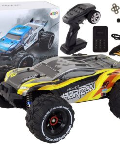 Rabbits RC Off-Road Car – geltonas 4×4 visureigis
