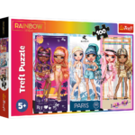 Rainbow High 100 dalių dėlionė Trefl