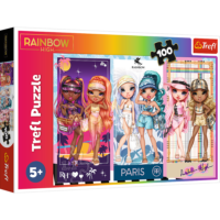 Rainbow High 100 dalių dėlionė Trefl
