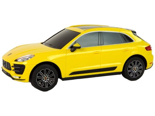 Rastar Porsche Macan Turbo 1:24 R/C – geltonas