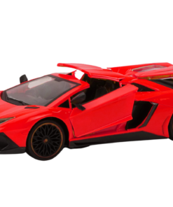 Raudonas 1:12 nuotolinio valdymo sportinis automobilis