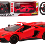 Raudonas 1:12 nuotolinio valdymo sportinis automobilis