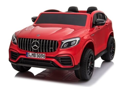 Raudonas Mercedes GLC 63S XMX608 elektromobilis vaikams
