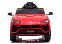 Raudonas elektrinis automobilis Lamborghini URUS vaikams
