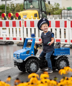 Rolly Toys rollyUnimog Mercedes-Benz policijos pedalinis automobilis