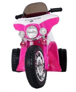 Rožinis elektrinis motociklas JT568 vaikams