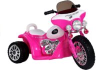 Rožinis elektrinis motociklas JT568 vaikams