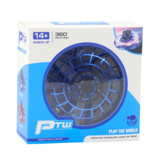 Skraidantis UFO žaislas su LED ir USB