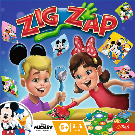 Stalo žaidimas „Zig Zap“ – Disney personažai