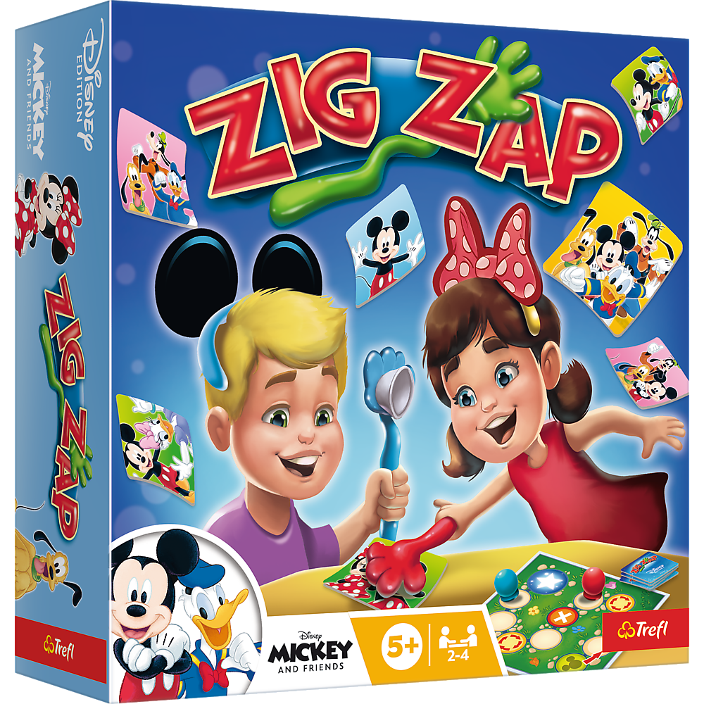 Stalo žaidimas „Zig Zap“ – Disney personažai Stalo žaidimas „Zig Zap“ – Disney personažai