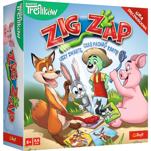 Stalo žaidimas „Zig Zap – Treflikų šeima“