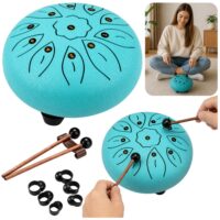 Steel Tongue Drum – 11 tonų relaksacinis instrumentas