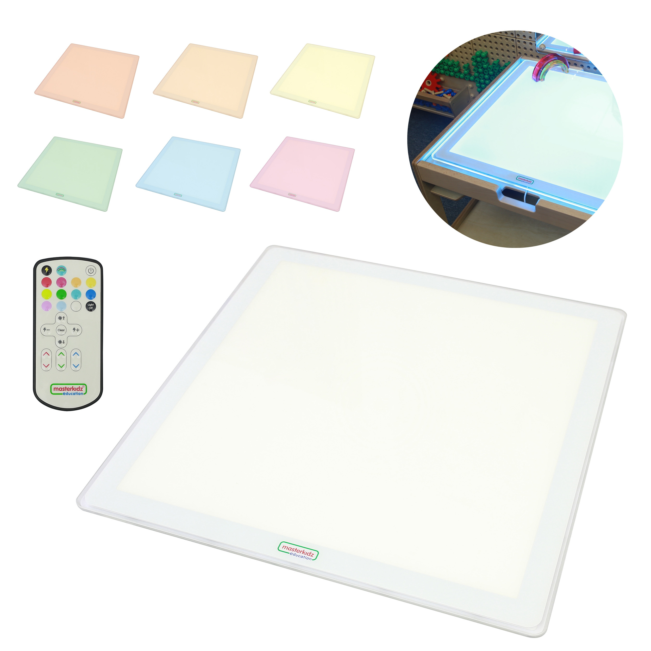 Šviečianti LED šviesos panelė vaikams Šviečianti LED šviesos panelė vaikams
