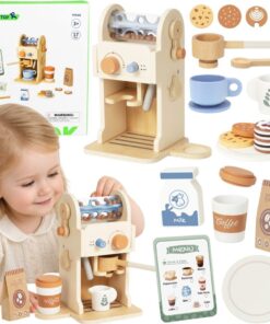 TOOKY TOY“ medinis kavos rinkinys – „Barista Express“