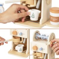 TOOKY TOY“ medinis kavos rinkinys – „Barista Express“