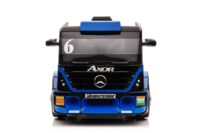 Tamsiai mėlynas Mercedes XMX622B su puspriekabe
