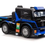 Tamsiai mėlynas Mercedes XMX622B su puspriekabe