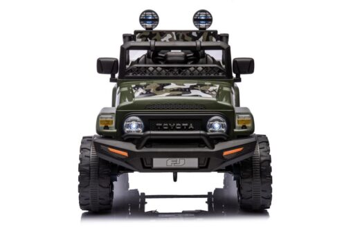 Toyota FJ JJ2099 – moro spalvos 4×4 vaikiškas elektromobilis