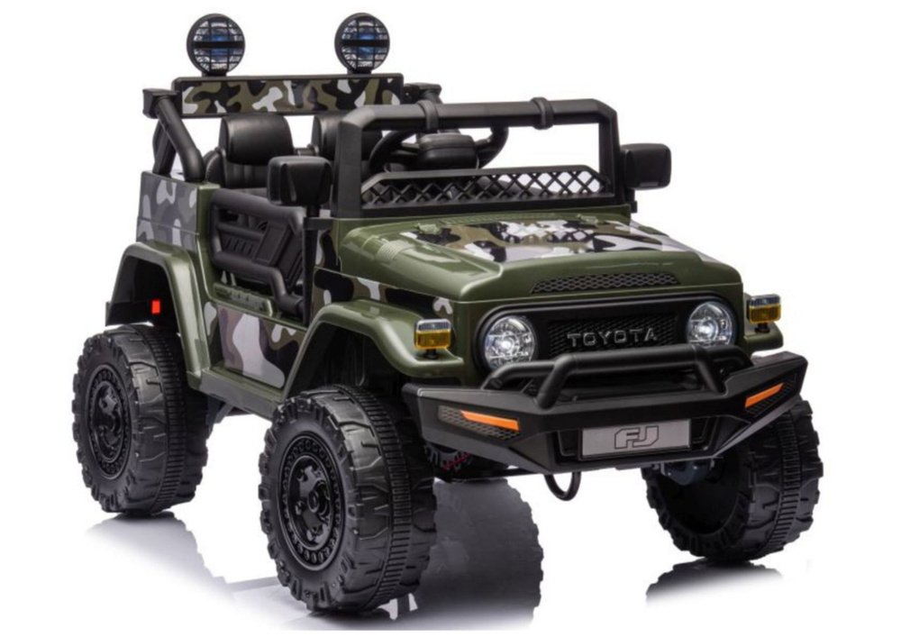 Toyota FJ JJ2099 – moro spalvos 4×4 vaikiškas elektromobilis Toyota FJ JJ2099 – moro spalvos 4×4 vaikiškas elektromobilis