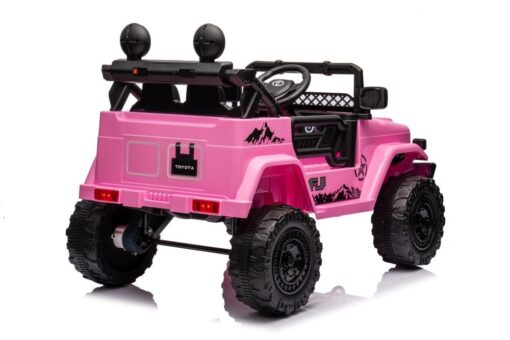 Toyota FJ JJ2099 – rožinis 4×4 vaikiškas elektromobilis