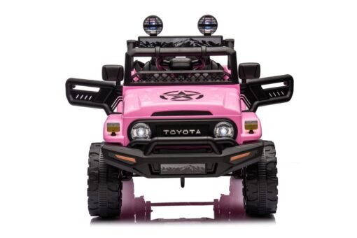 Toyota FJ JJ2099 – rožinis 4×4 vaikiškas elektromobilis