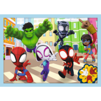 Trefl "Spidey Team" - 4in1 m&otilde;istatused
