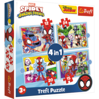 Trefl "Spidey Team" - 4in1 m&otilde;istatused