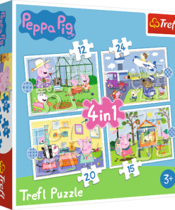 Trefl „Atostogų prisiminimai“ – 4in1 dėlionės