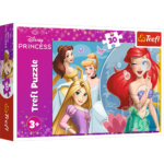 Trefl „Graži diena su princesėmis“ – 30 detalių dėlionė
