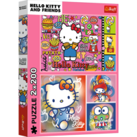 Trefl „Hello Kitty ir draugai“ – 2×200 det. dėlionės