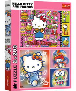 Trefl „Hello Kitty ir draugai“ – 2×200 det. dėlionės
