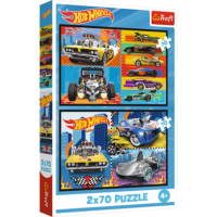 Trefl „Hot Wheels automobiliai“ – 2×70 det. dėlionės
