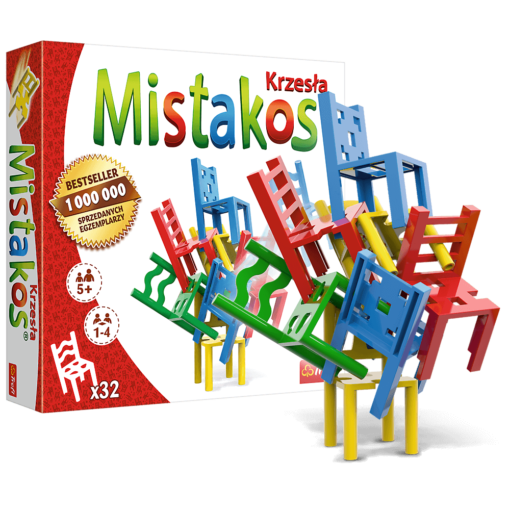 Trefl „Mistakos: Kėdutės“ – vikrumo žaidimas