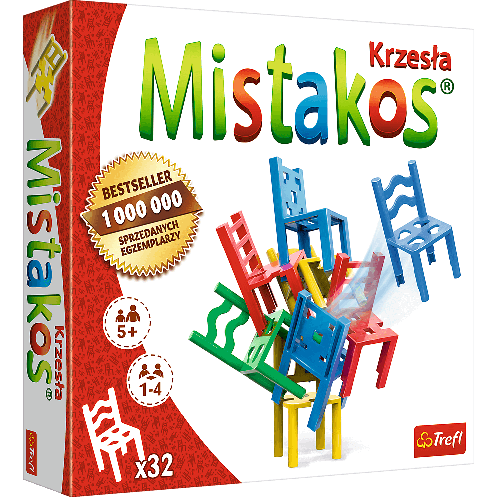 Trefl „Mistakos: Kėdutės“ – vikrumo žaidimas