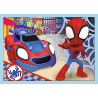 Trefl „Spidey komanda“ – 4in1 dėlionės